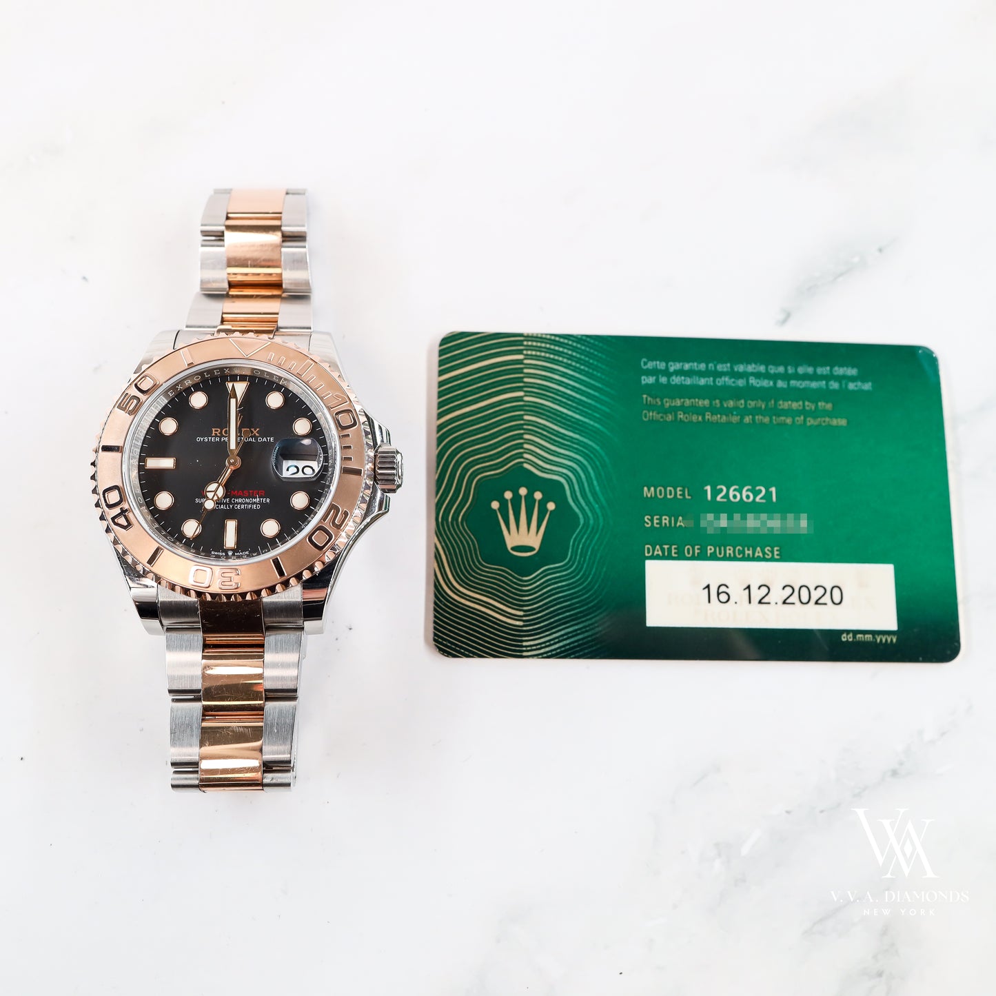 Rolex GMT-Master 126621 with Card