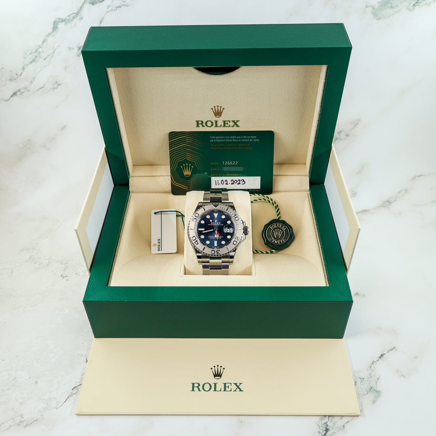 Rolex Yacht Master 126622 Full Set