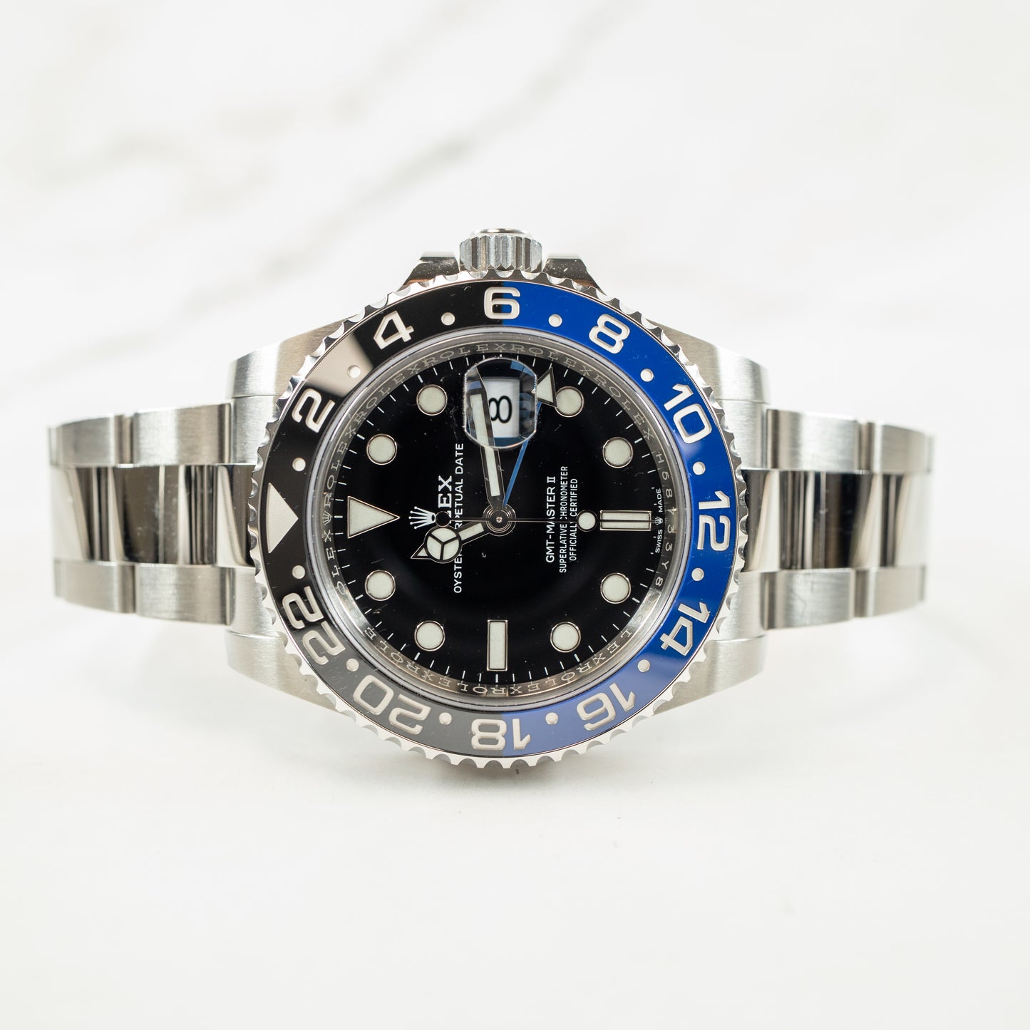 Rolex GMT-Master II 126710BLNR with Card