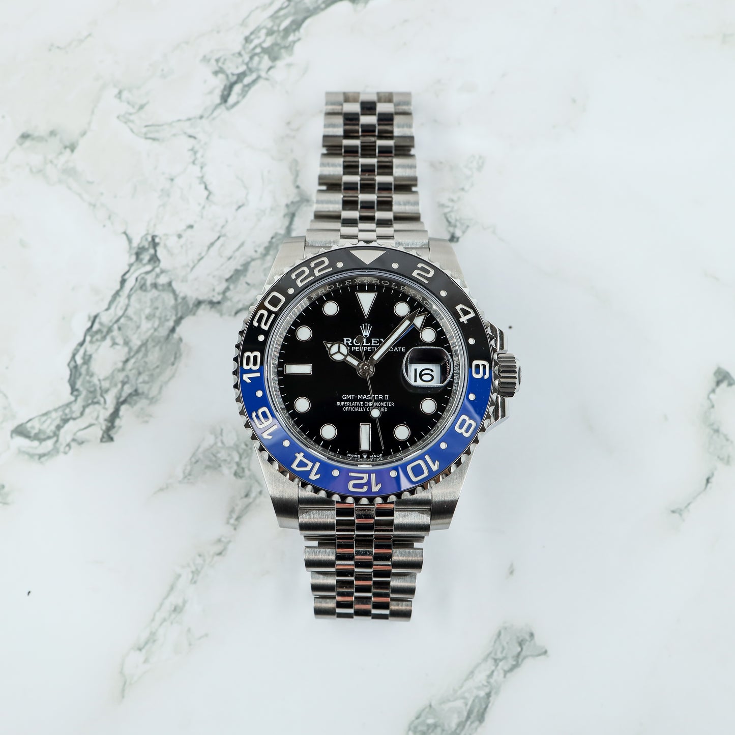 Rolex GMT-Master II 126710BLNR with Card