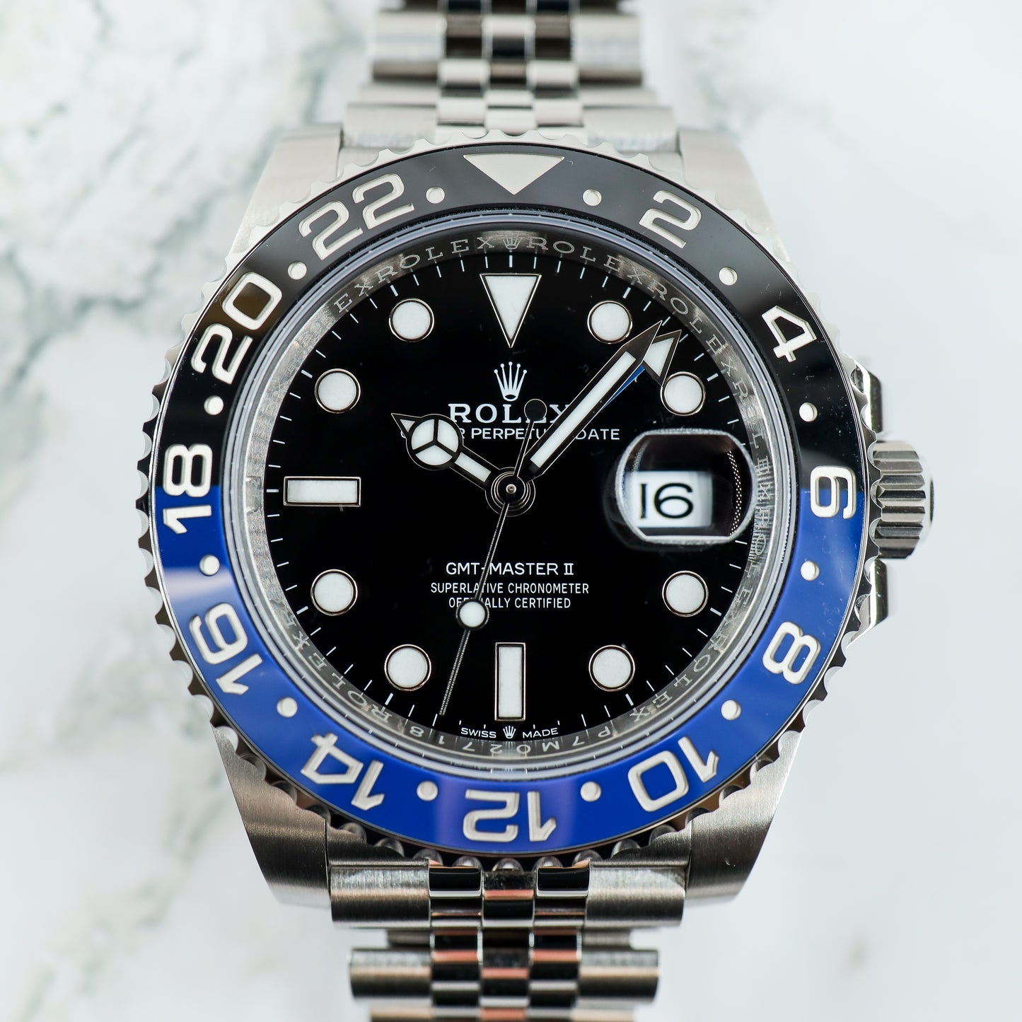 Rolex GMT-Master II 126710BLNR with Card