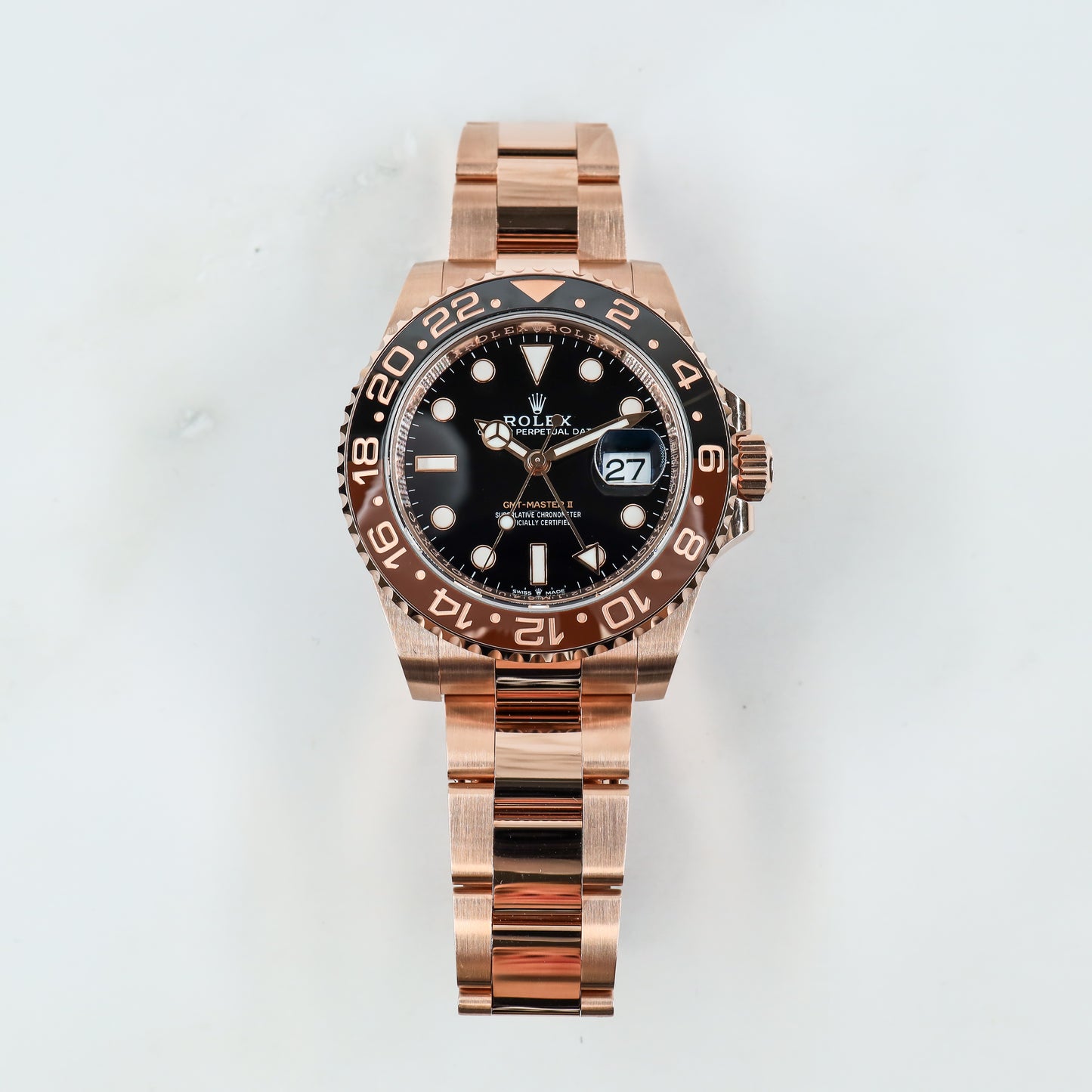 Rolex GMT Master II 126715CHNR with Card