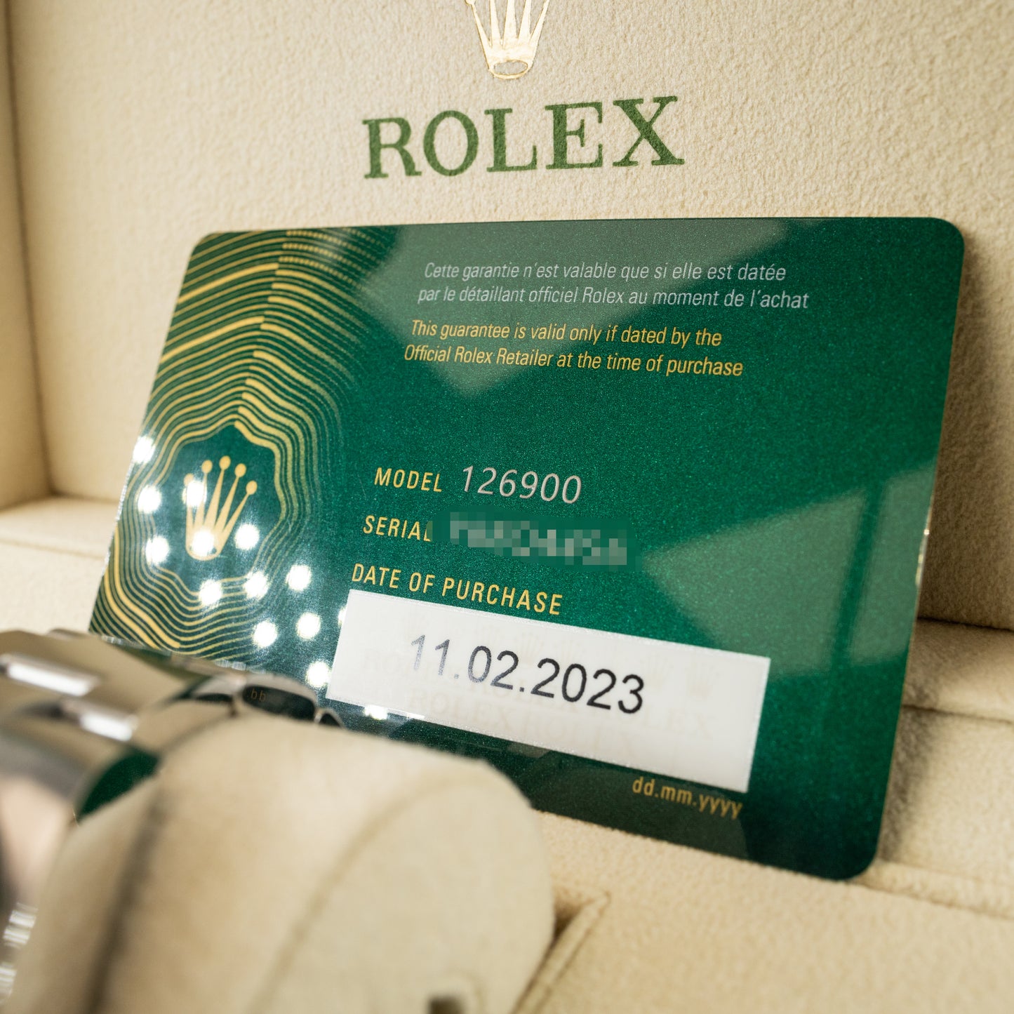 Rolex Air King 126900 Full Set