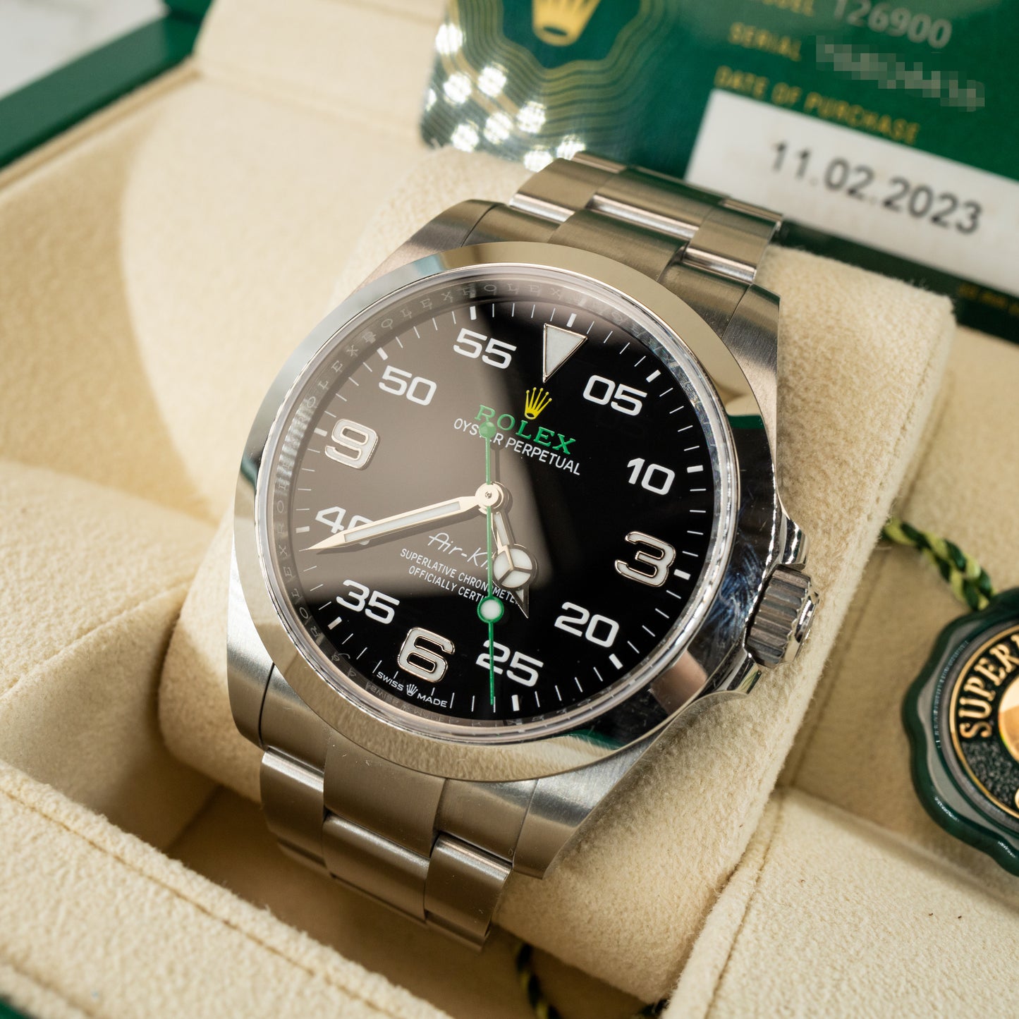 Rolex Air King 126900 Full Set