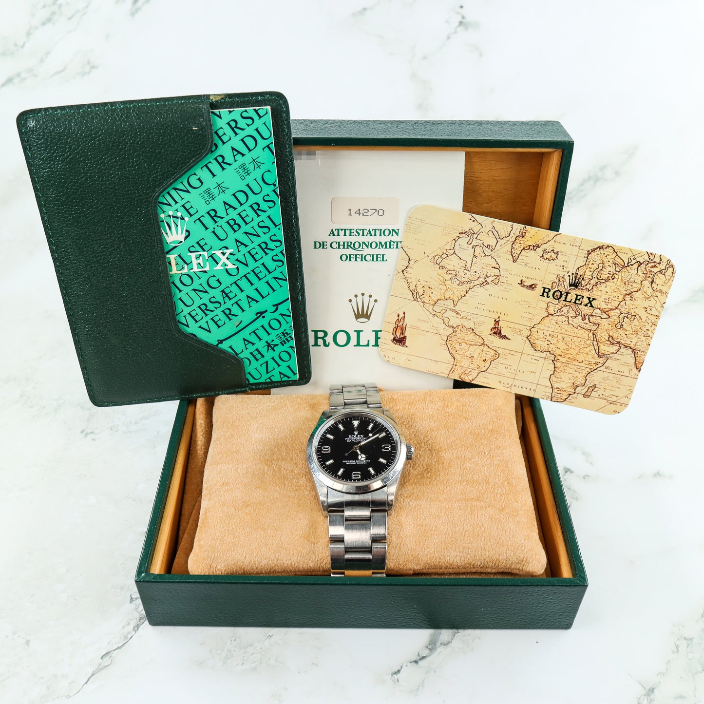 Rolex Explorer 14270 Full Set