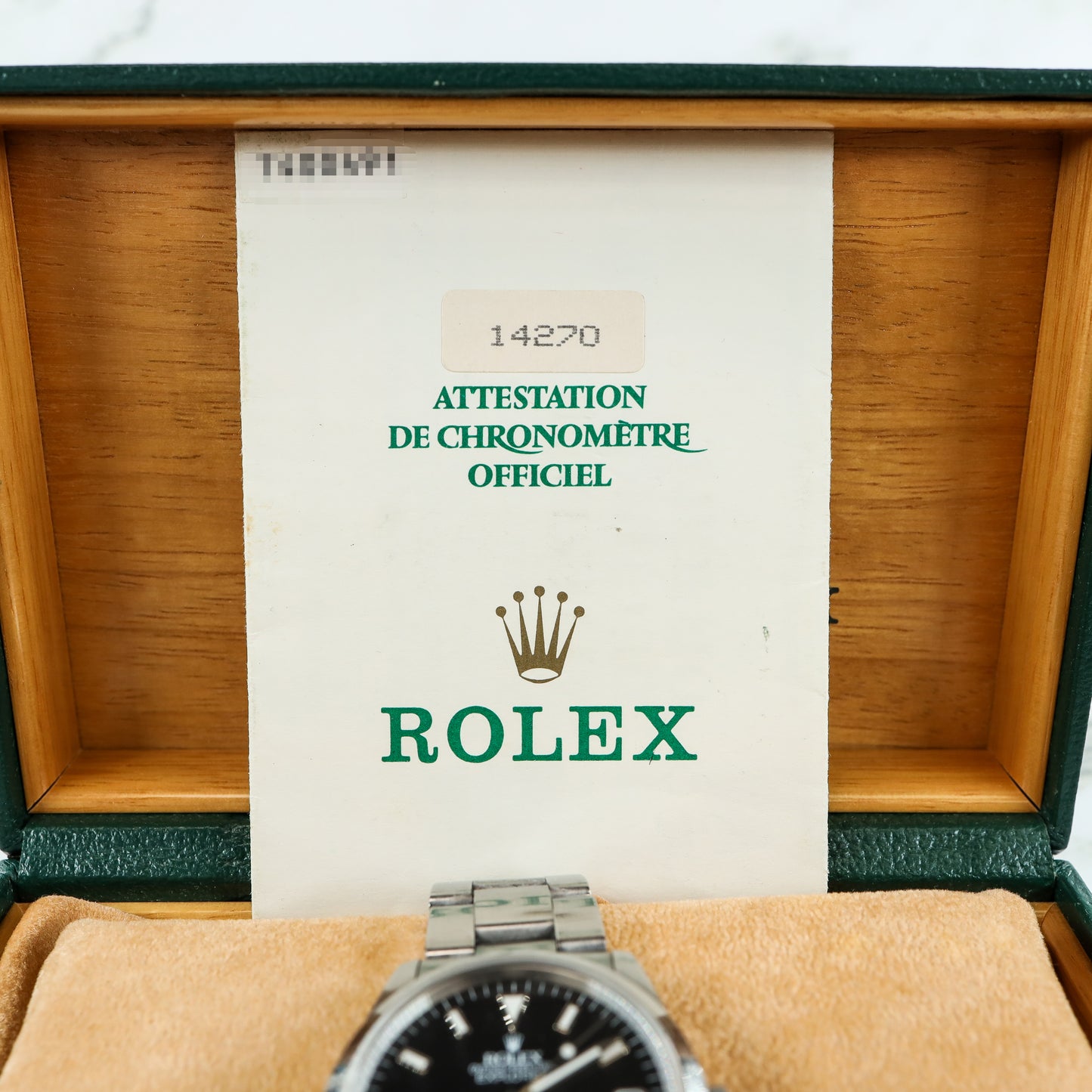 Rolex Explorer 14270 Full Set