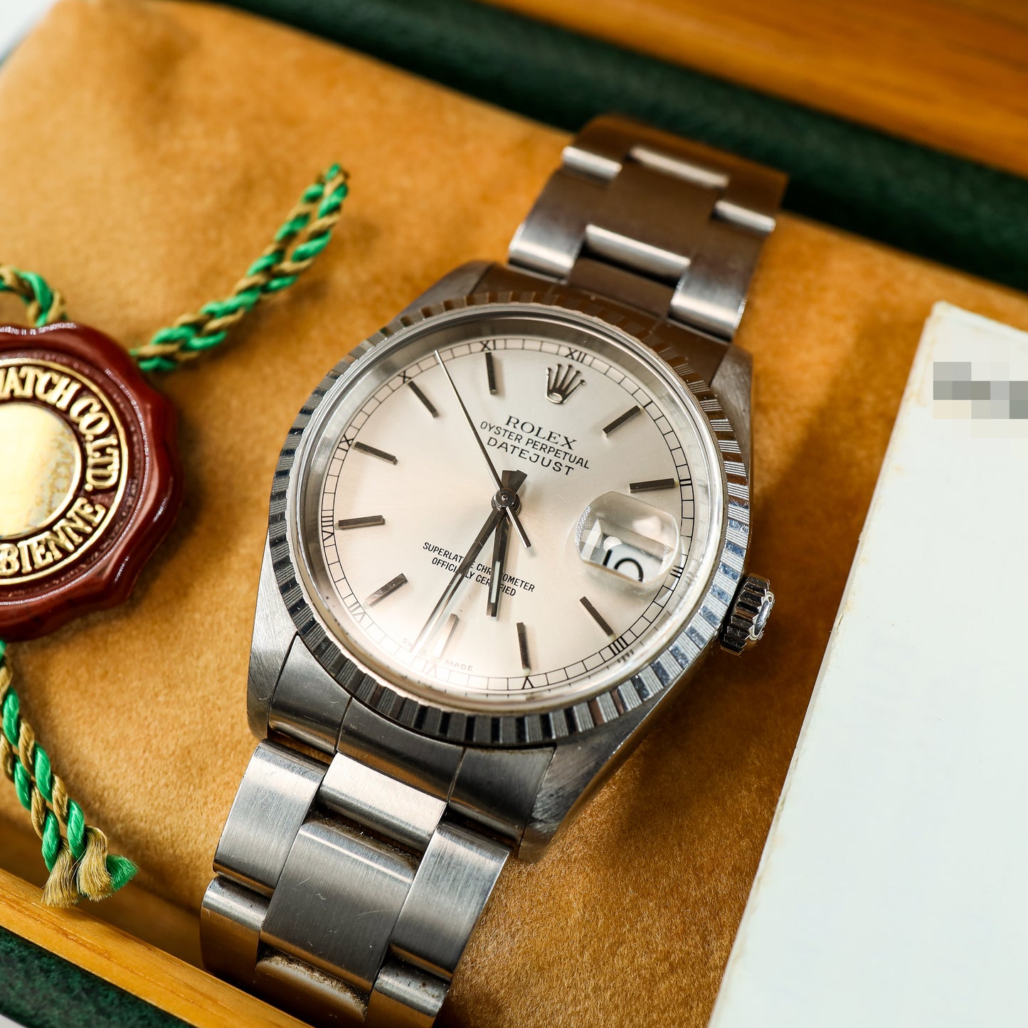 Rolex Datejust 16220 Full Set