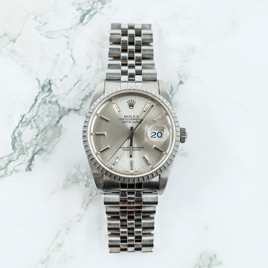 Rolex Datejust 16220 with Paper