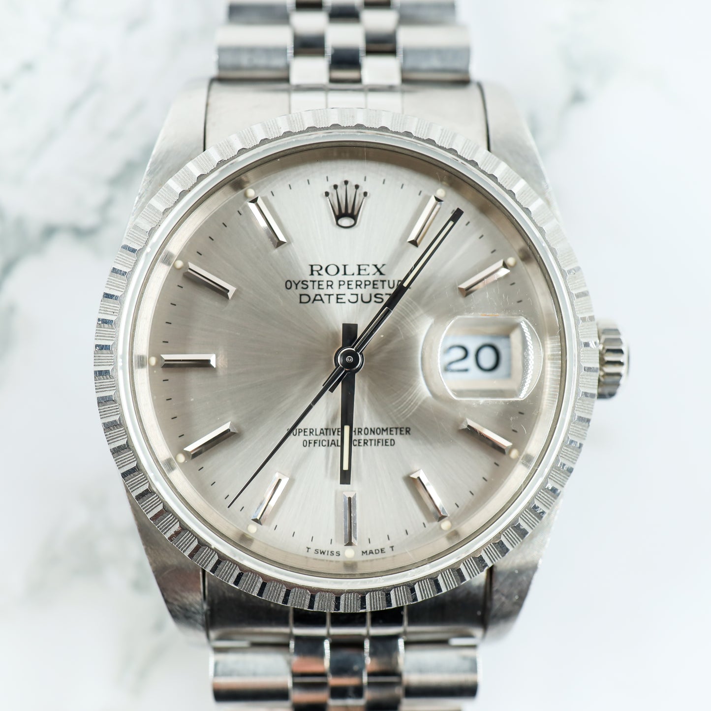 Rolex Datejust 16220 with Paper