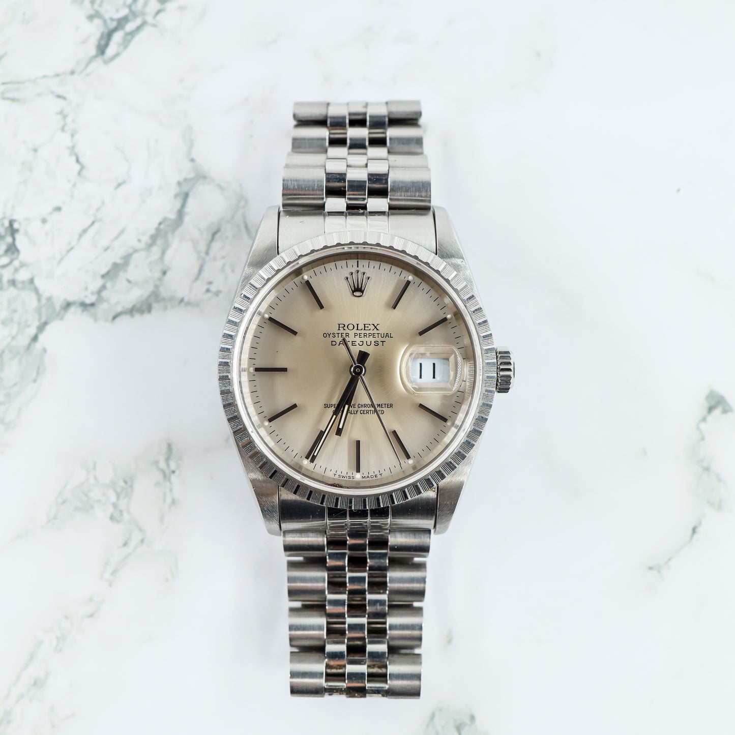 Rolex Datejust 16220 with Paper