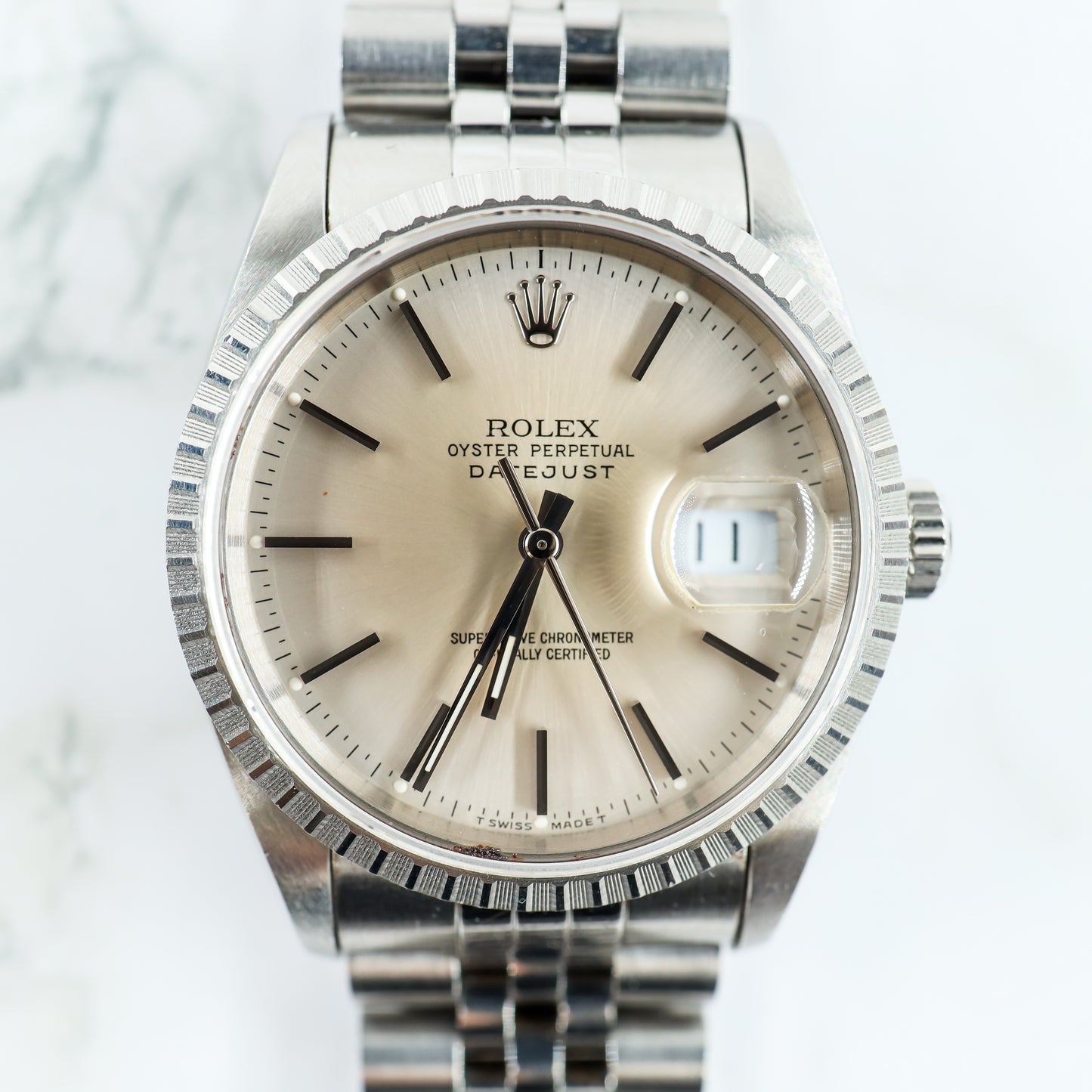 Rolex Datejust 16220 with Paper