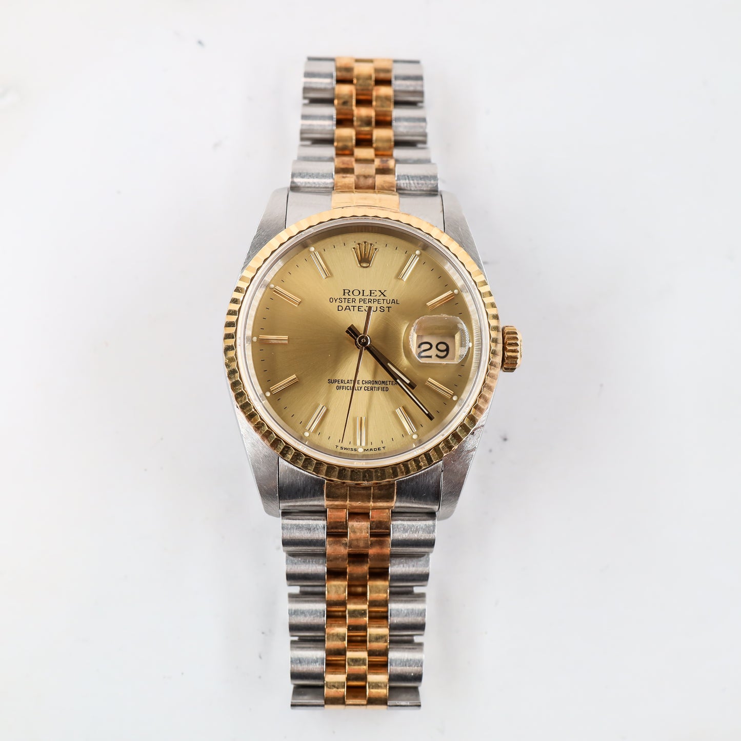 Rolex Datejust 16233 with Paper