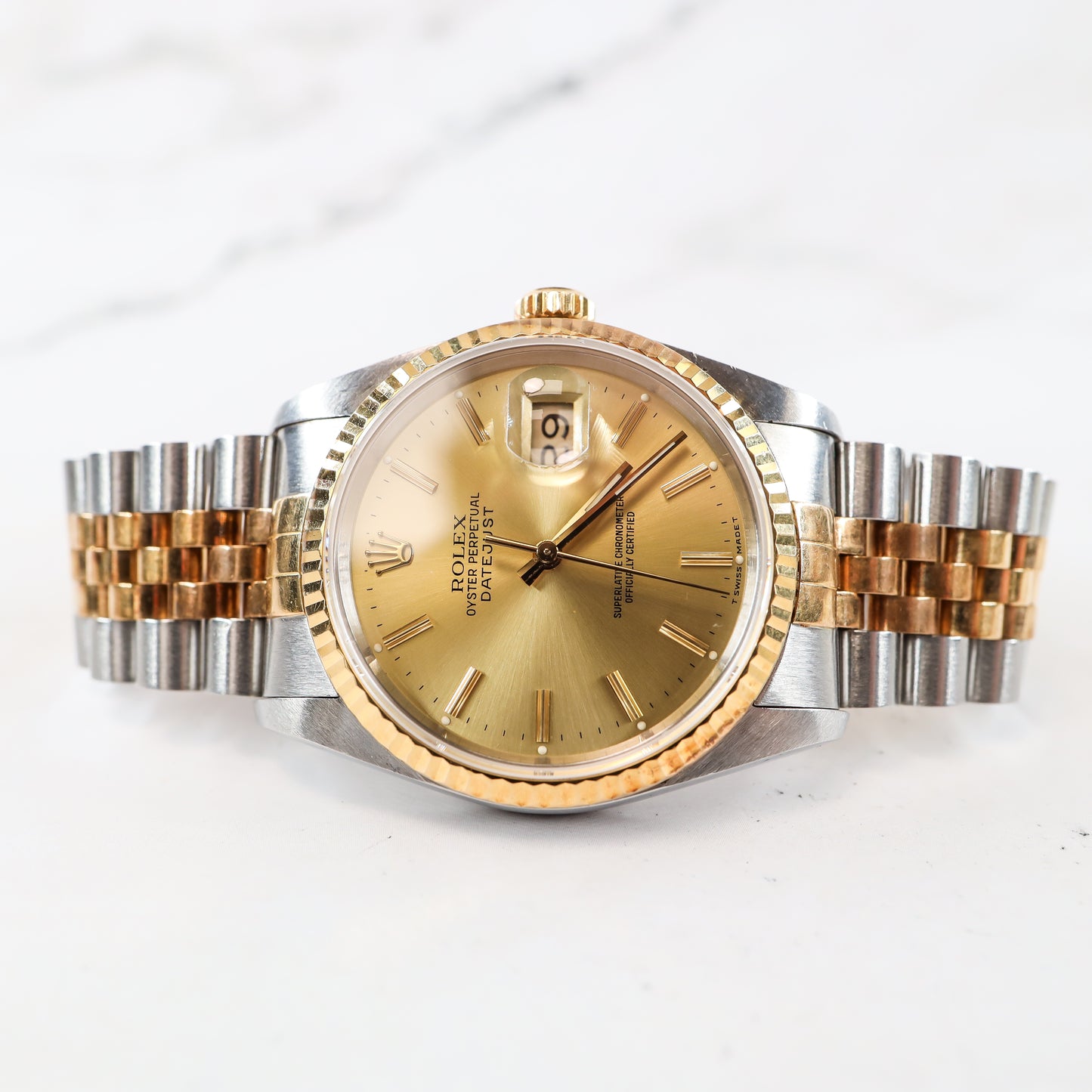 Rolex Datejust 16233 with Paper