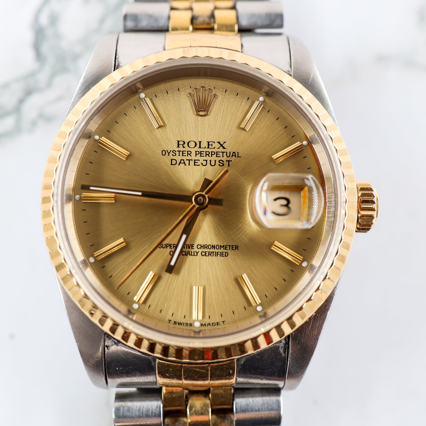 Rolex Datejust 16233 with Paper