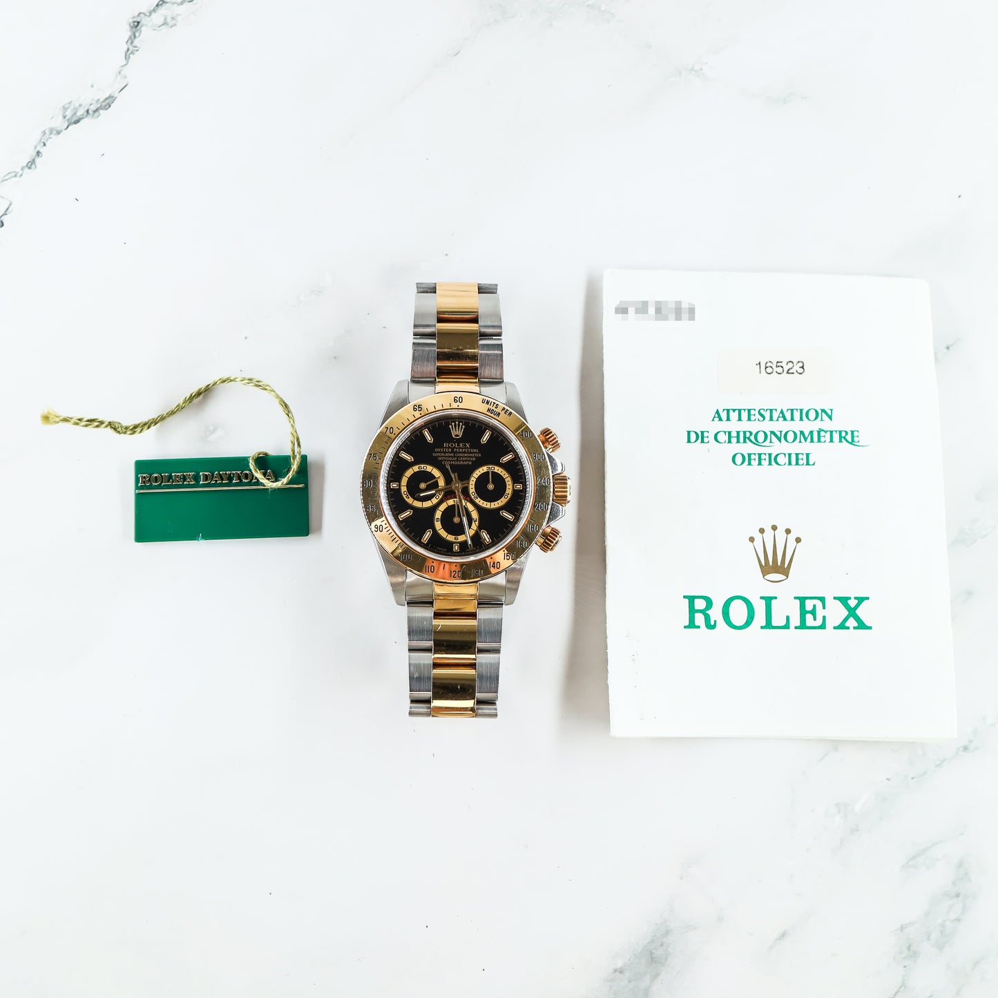 Rolex Daytona 16523 with Paper