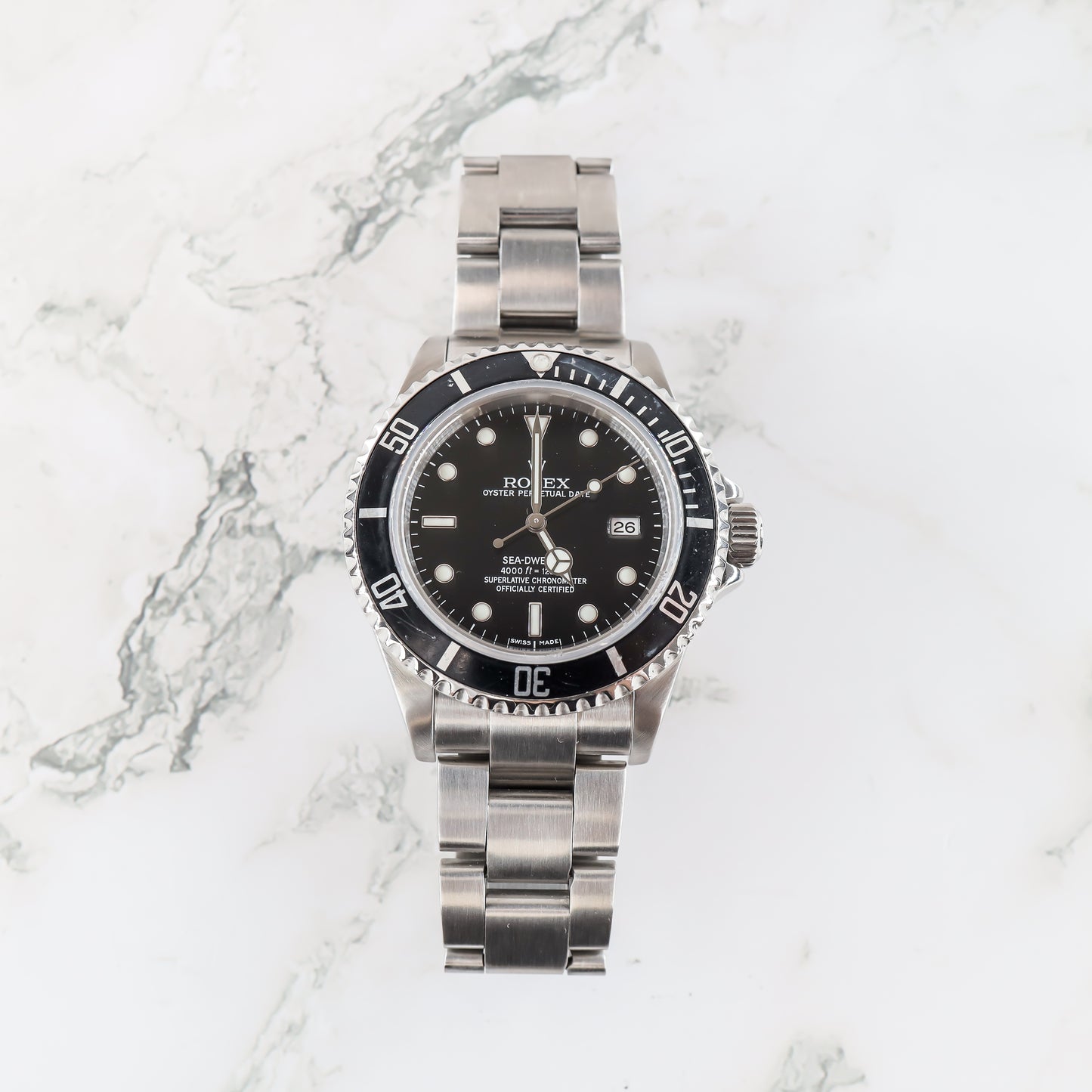 Rolex Sea-Dweller 16600 with Card