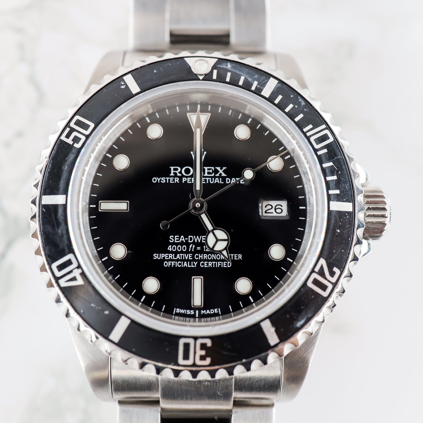 Rolex Sea-Dweller 16600 with Card