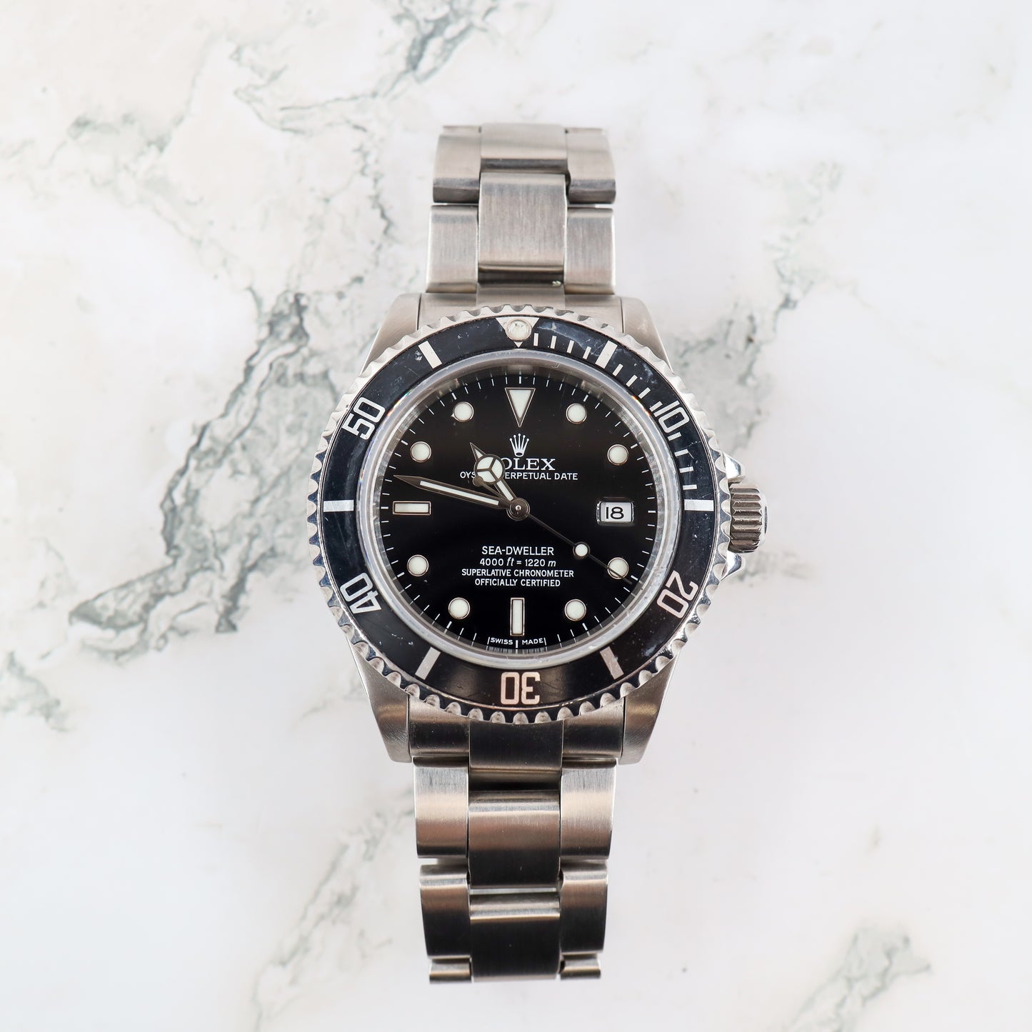 Rolex Sea-Dweller 16600 with Card