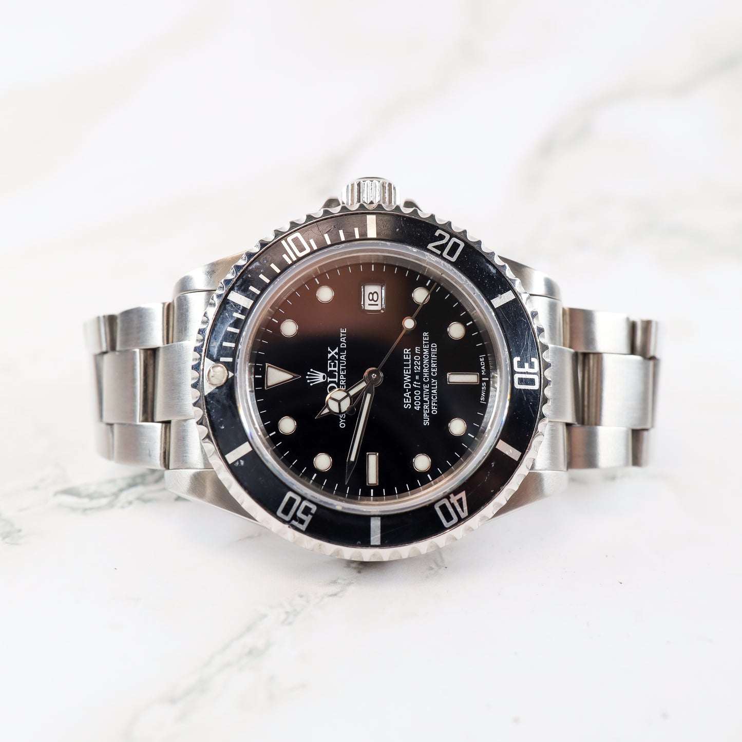 Rolex Sea-Dweller 16600 with Card