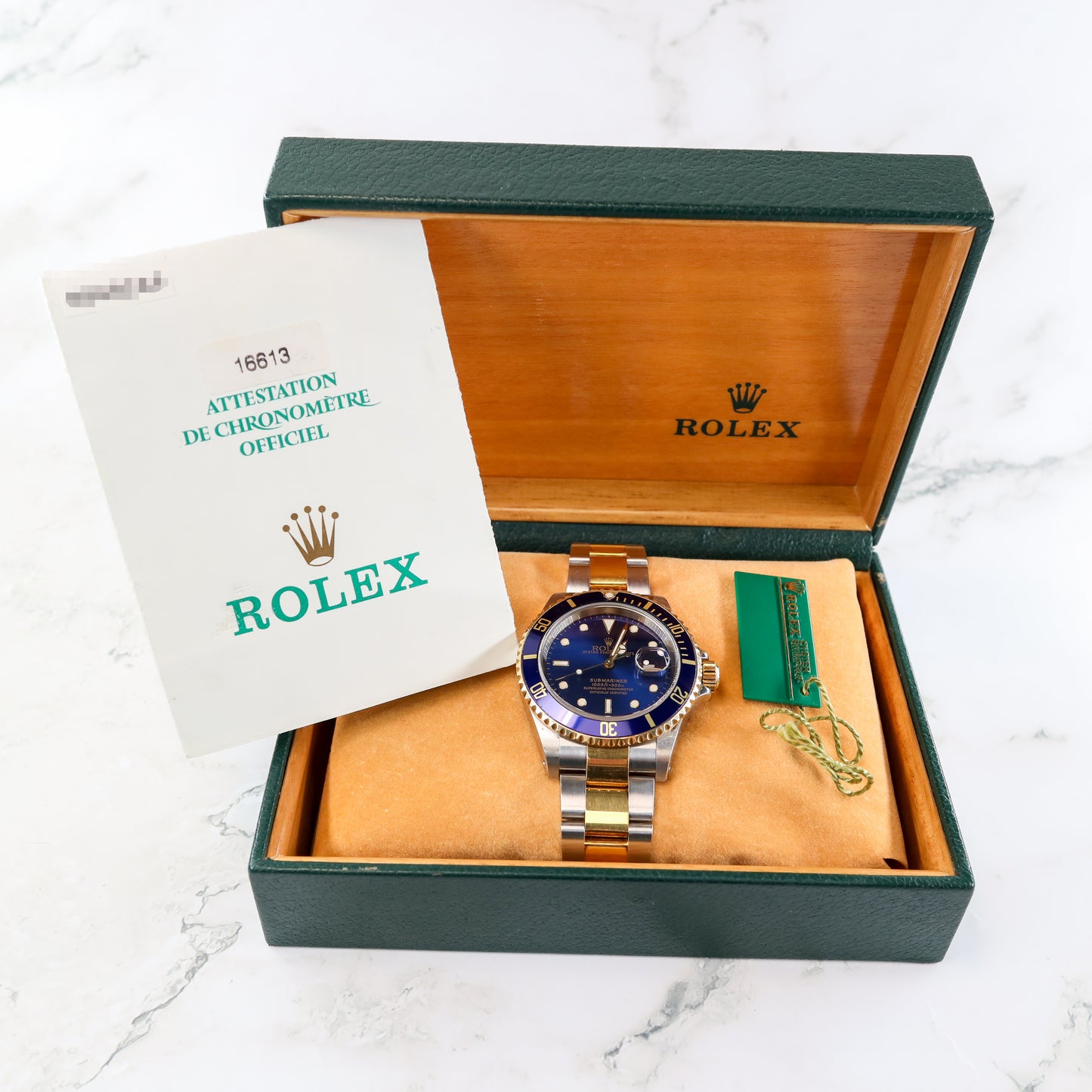 Rolex Submariner 16613 Full Set