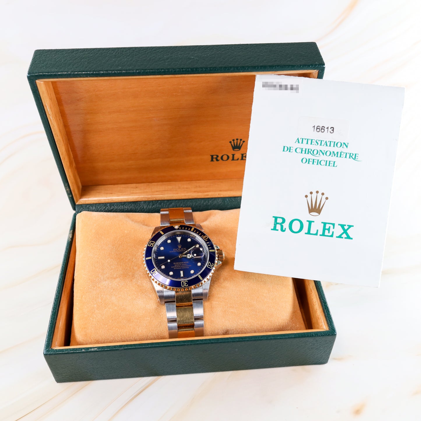 Rolex Submariner 16613 Full Set