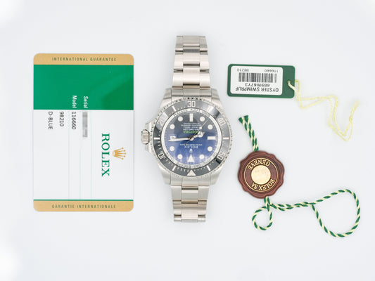 Rolex Sea-Dweller 116660 with Card