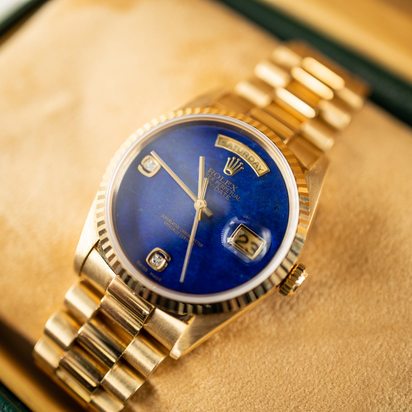 Rolex Day Date 18238 Lapis Lazuli with Box