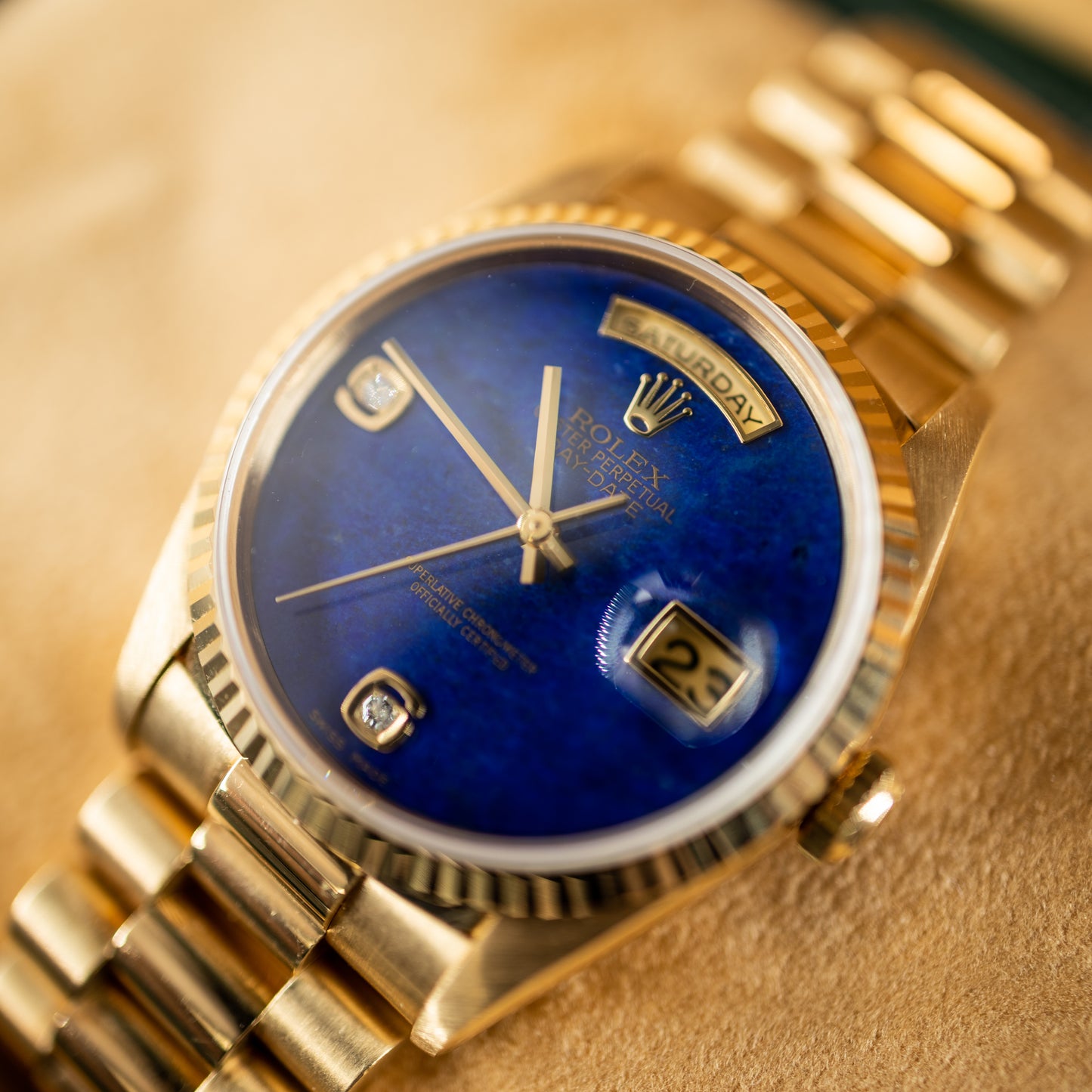 Rolex Day Date 18238 Lapis Lazuli with Box