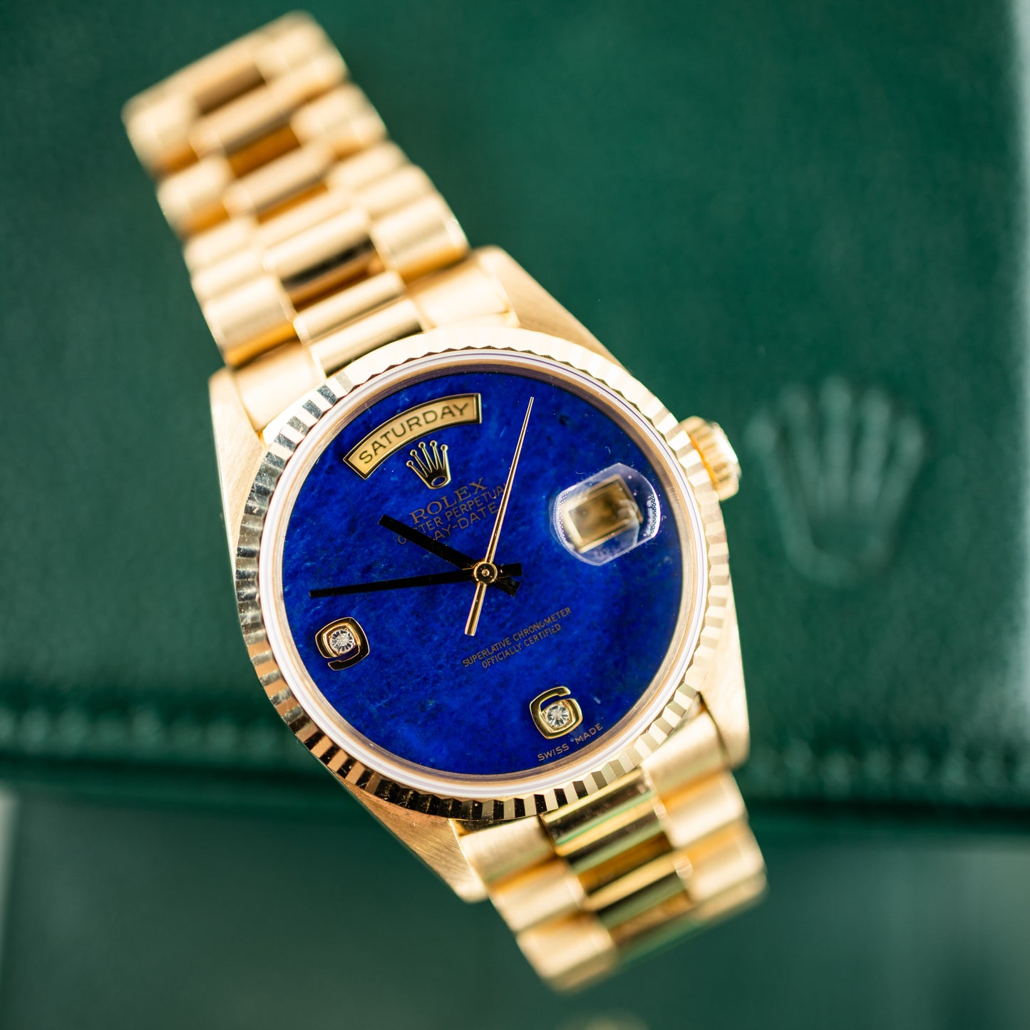 Rolex Day Date 18238 Lapis Lazuli with Box