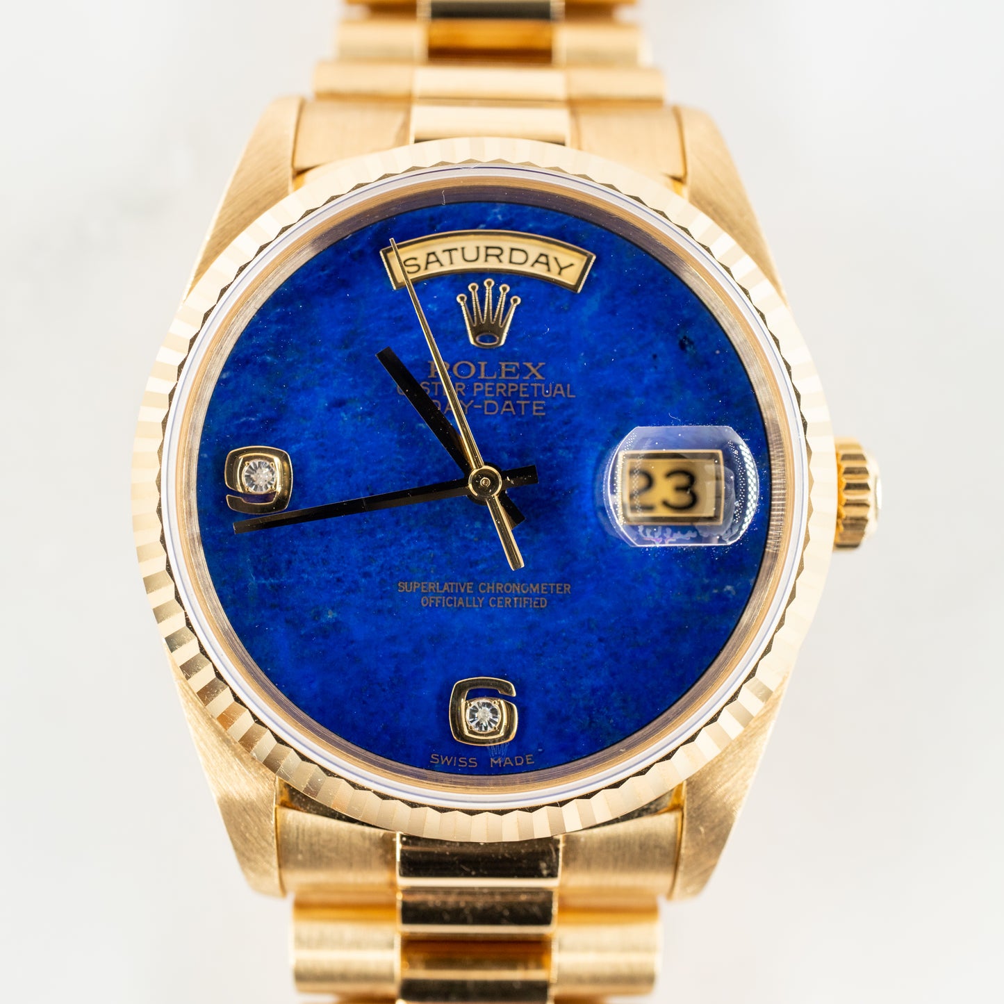 Rolex Day Date 18238 Lapis Lazuli with Box