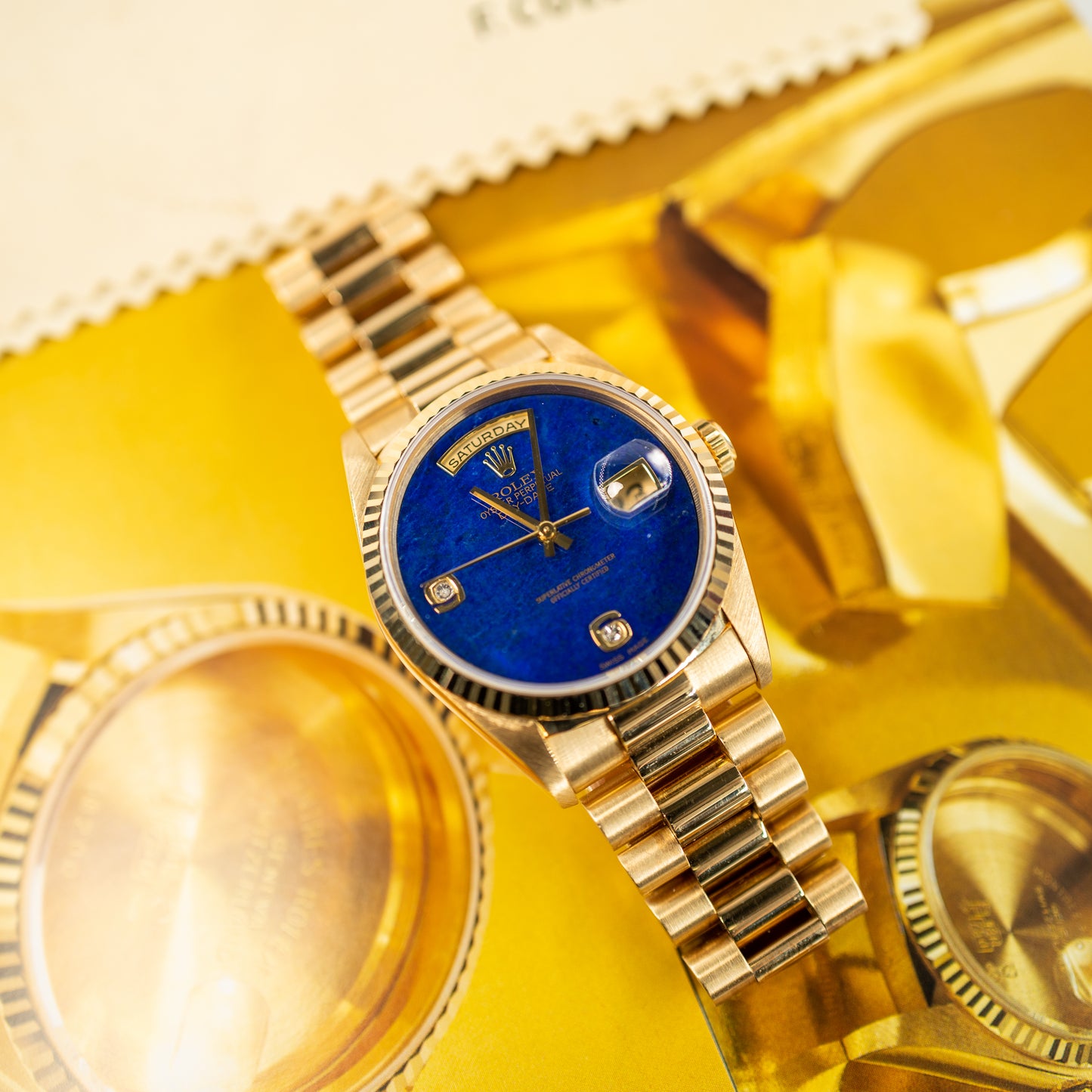 Rolex Day Date 18238 Lapis Lazuli with Box