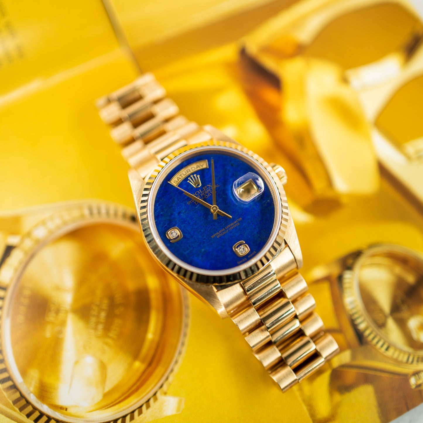 Rolex Day Date 18238 Lapis Lazuli with Box