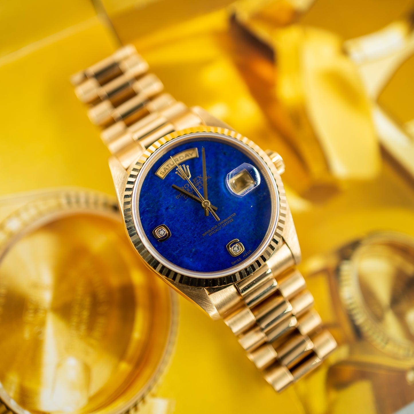 Rolex Day Date 18238 Lapis Lazuli with Box