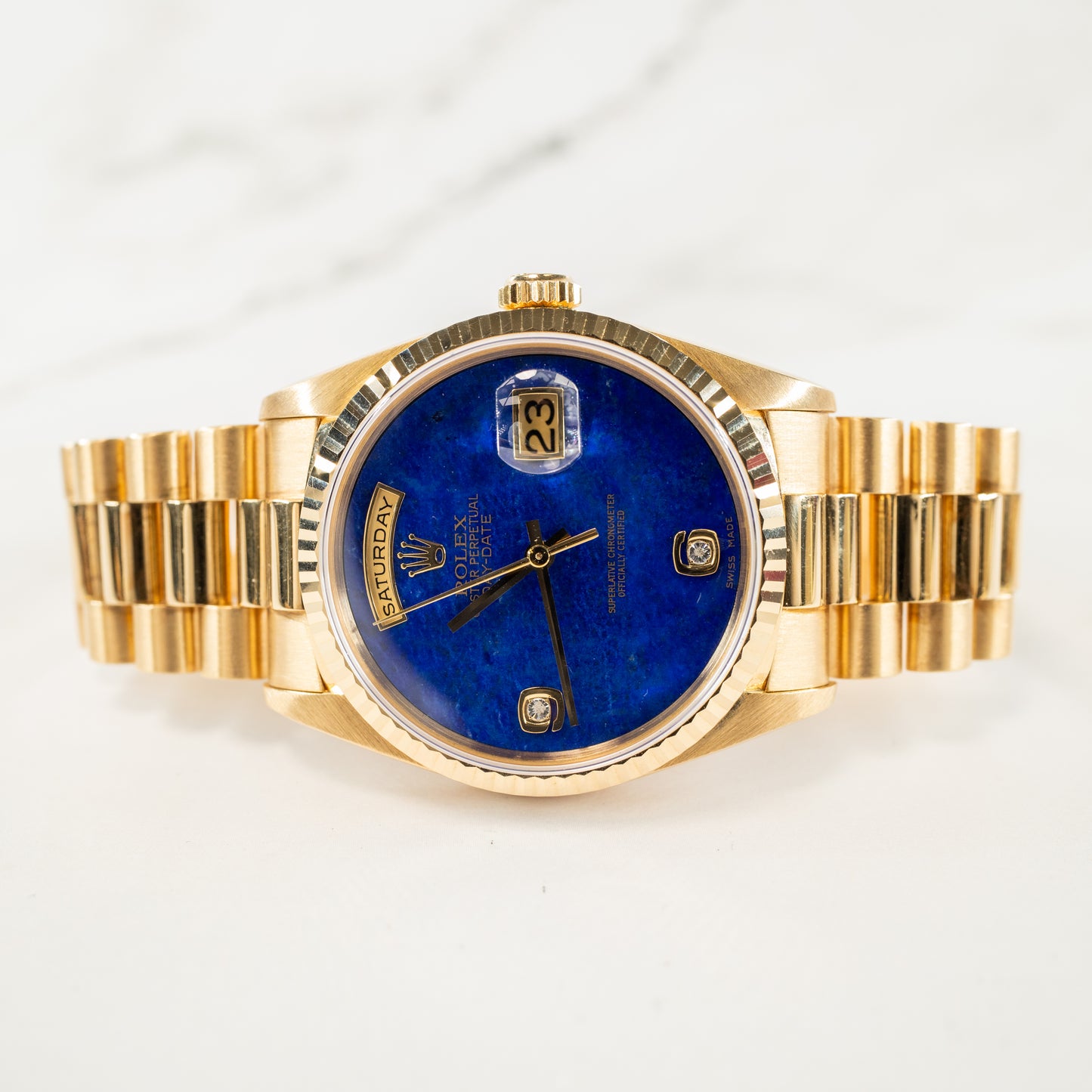 Rolex Day Date 18238 Lapis Lazuli with Box