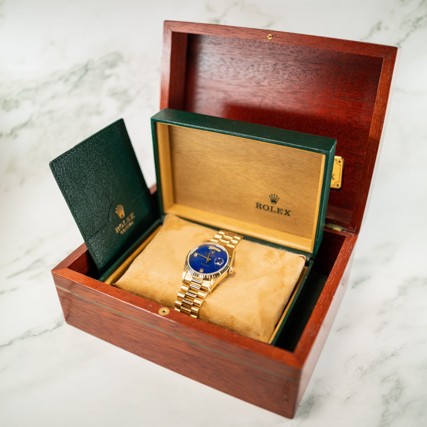 Rolex Day Date 18238 Lapis Lazuli with Box