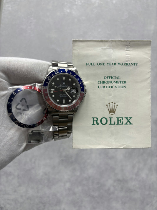 Rolex GMT-Master II 16710 with Papers