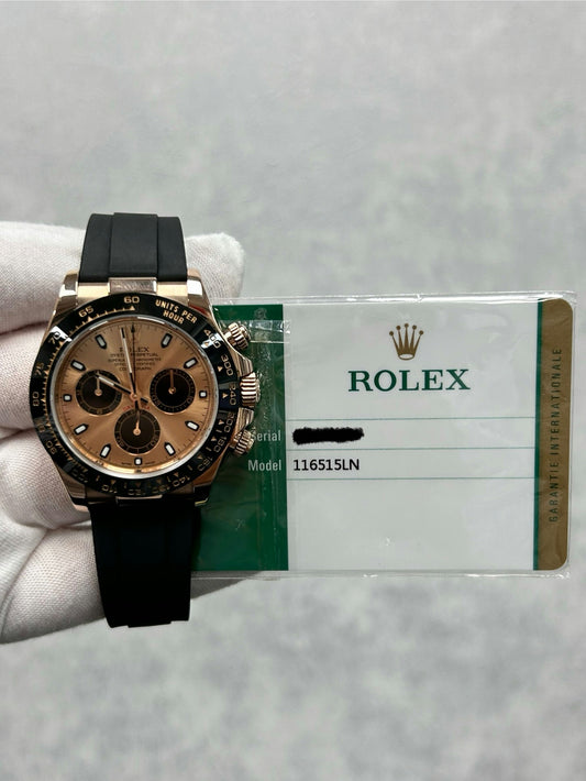 Rolex Daytona 116515LN with Card
