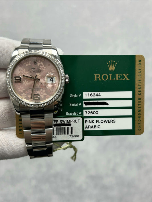 Rolex Datejust 116244 with Card