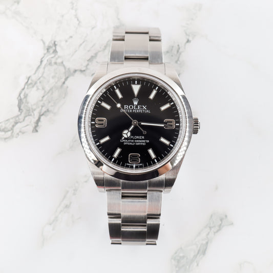 Rolex Explorer 214270 with Card