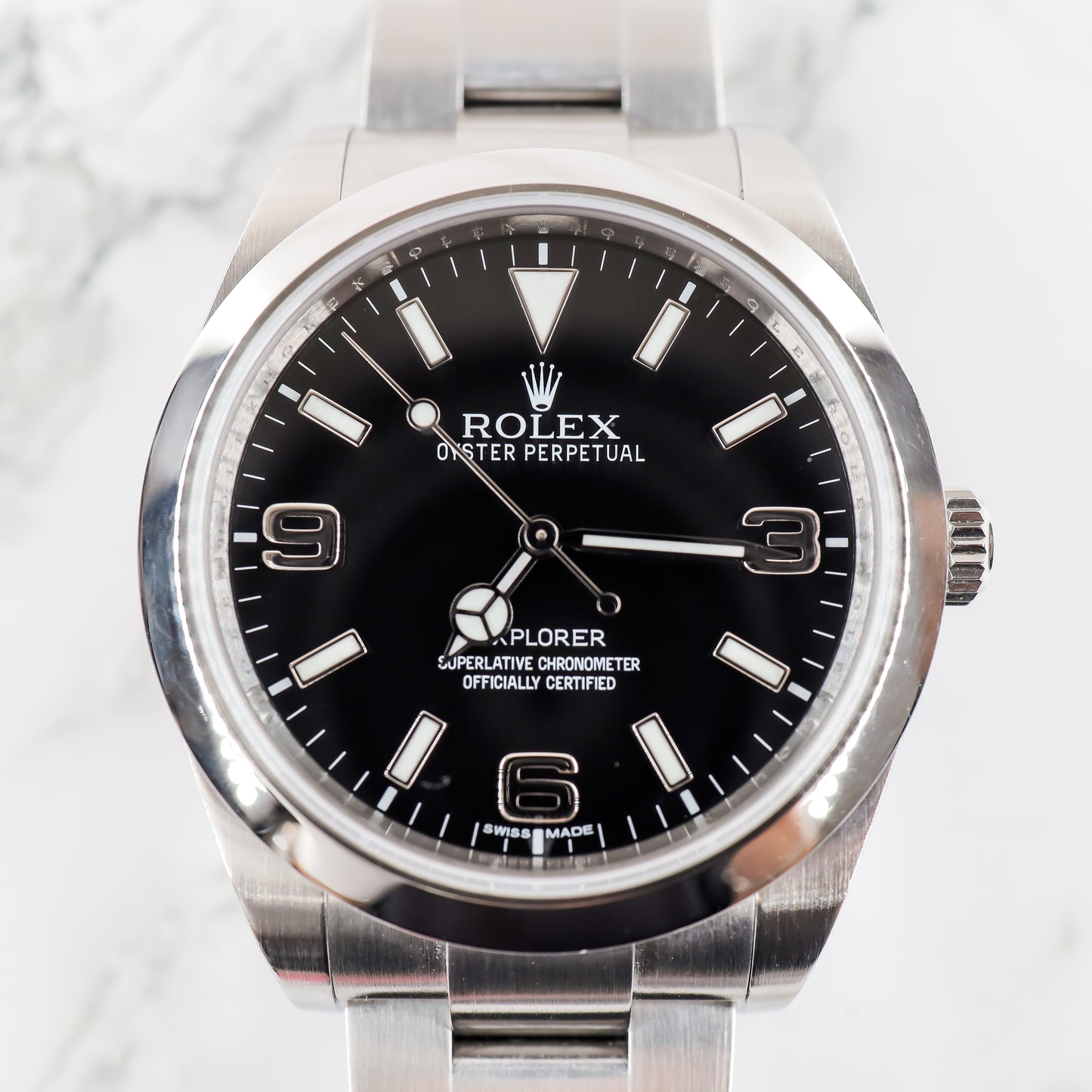 Rolex Explorer 214270 with Card