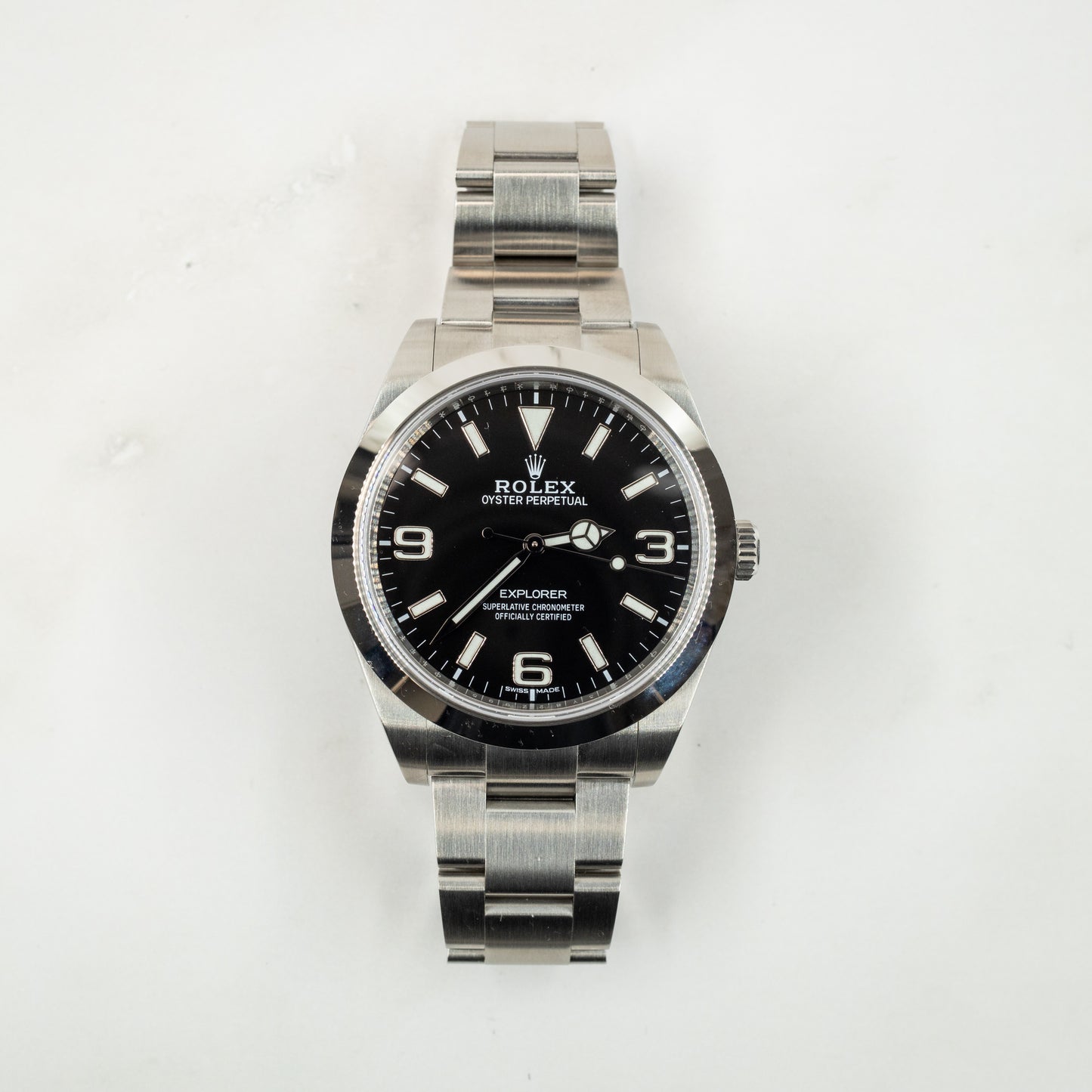 Rolex Explorer 214270 with Card