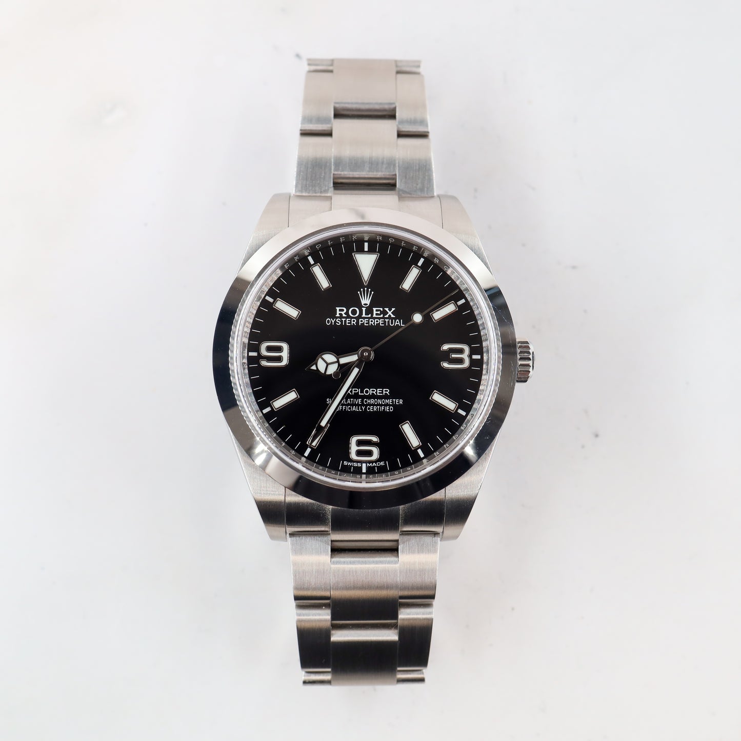 Rolex Explorer 214270 with Card