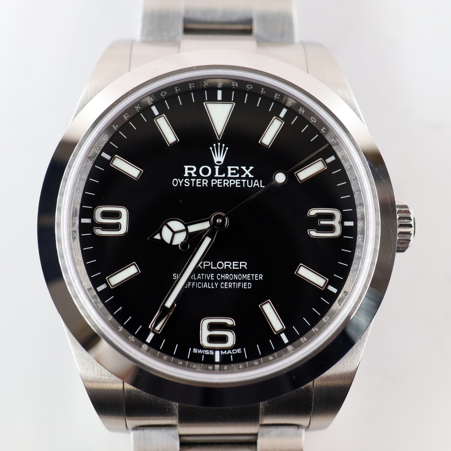 Rolex Explorer 214270 with Card