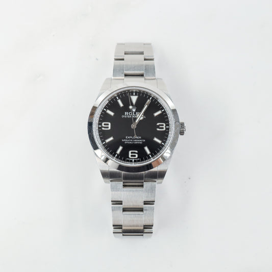 Rolex Explorer 214270 with Card