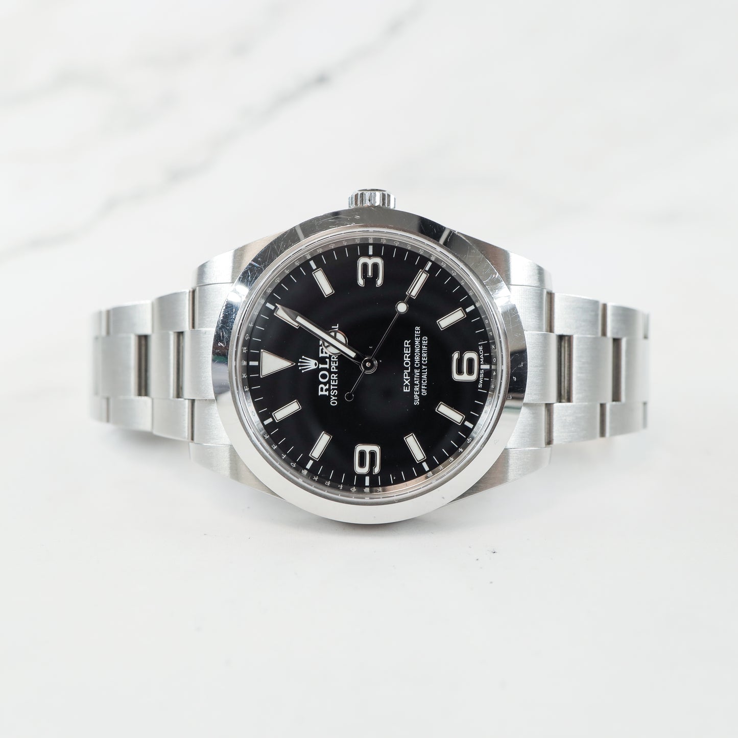 Rolex Explorer 214270 with Card