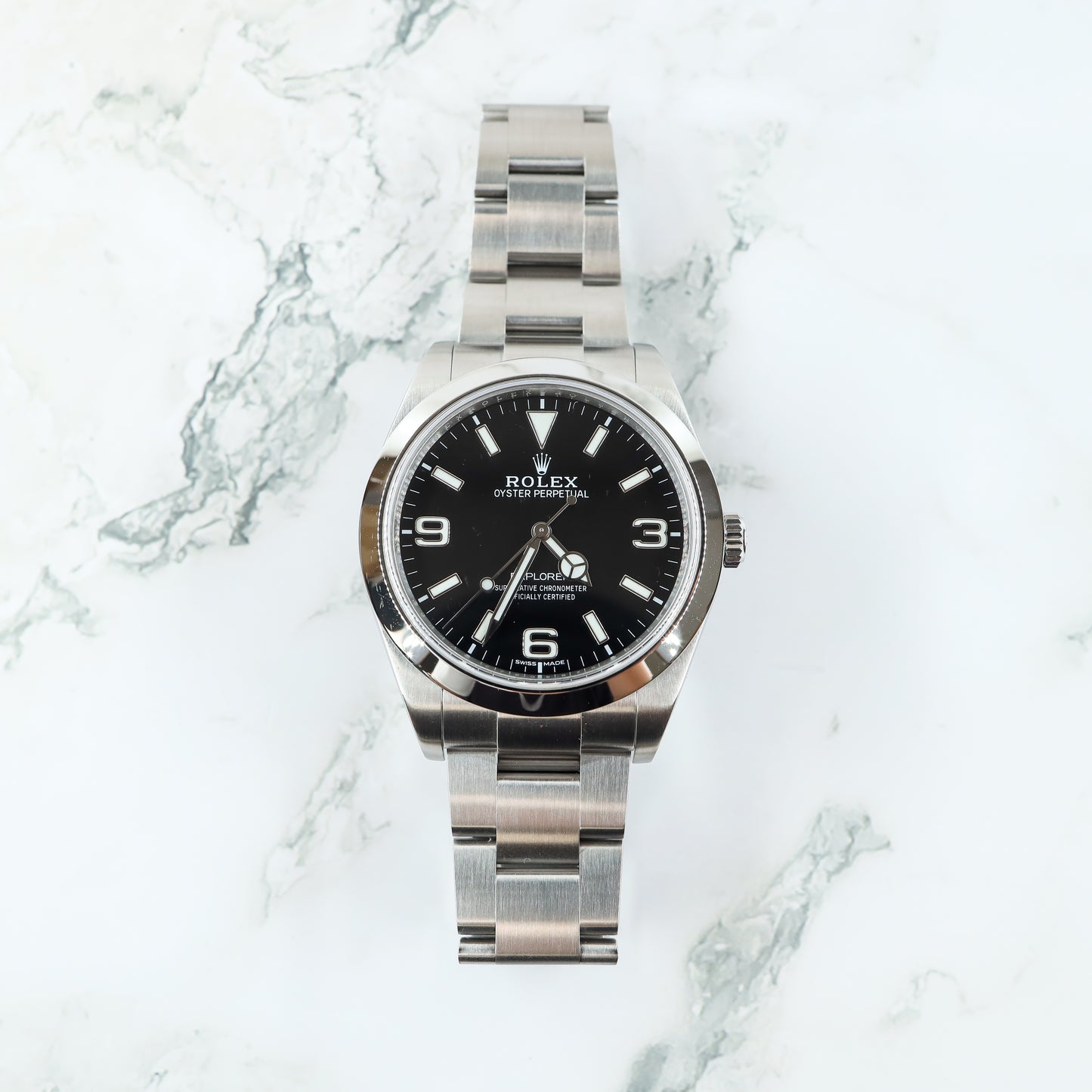 Rolex Explorer 214270 with Card