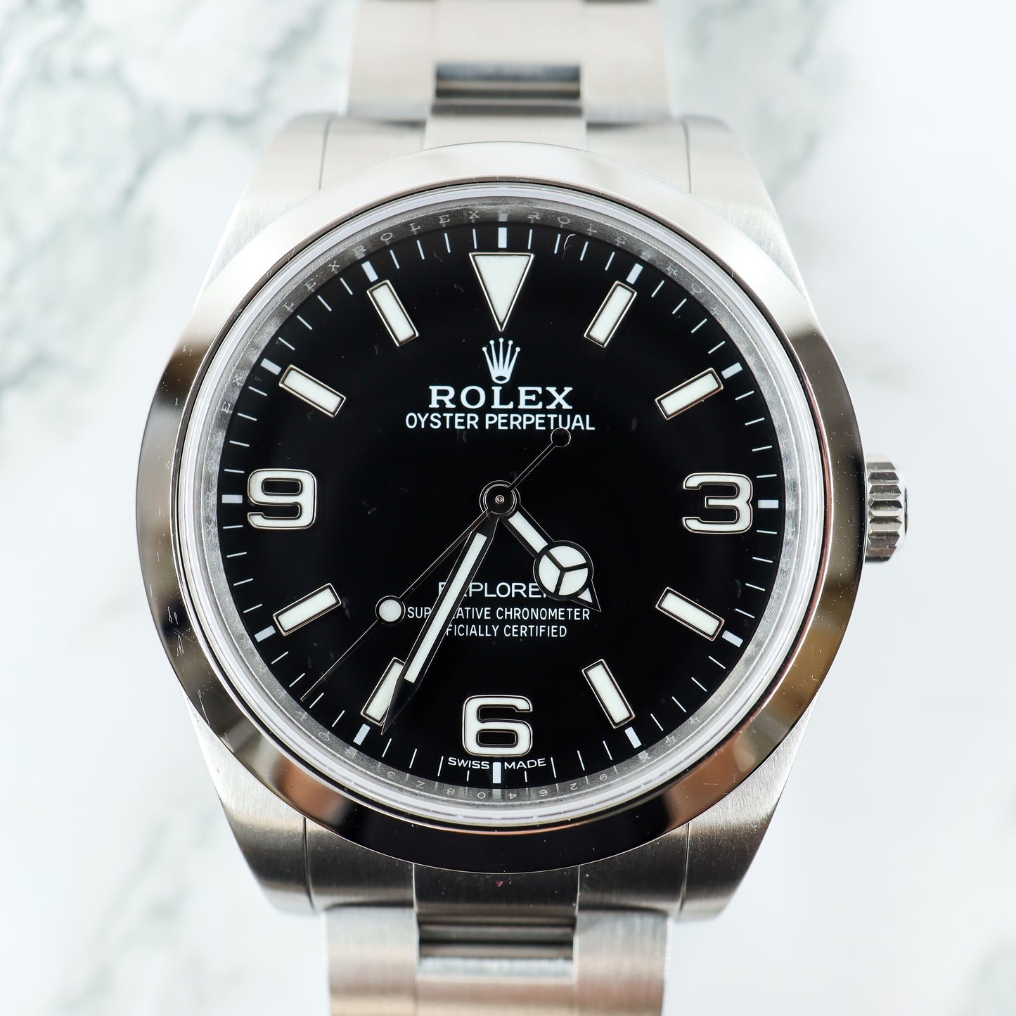 Rolex Explorer 214270 with Card