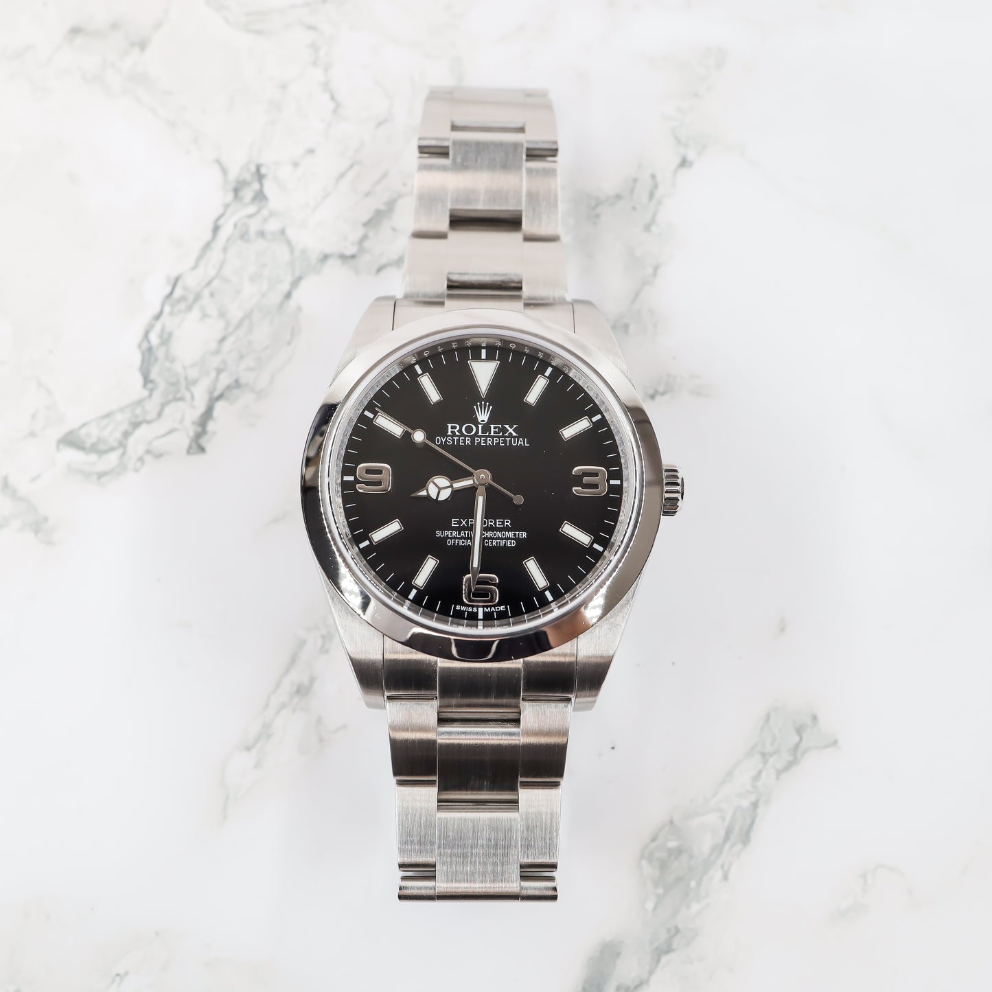 Rolex Explorer 214270 with Card