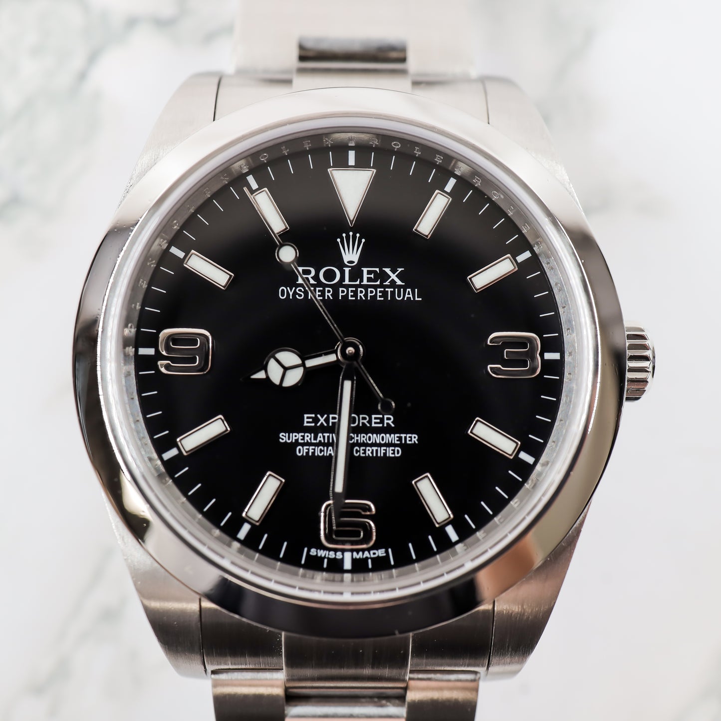 Rolex Explorer 214270 with Card