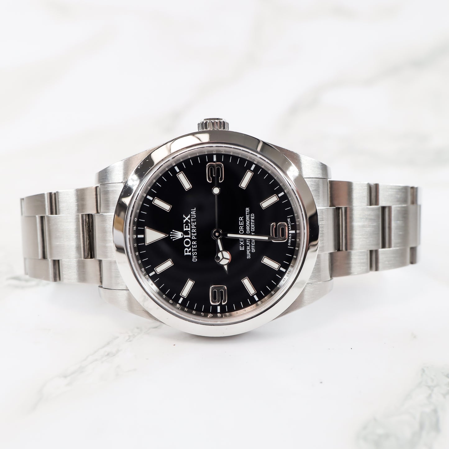 Rolex Explorer 214270 with Card